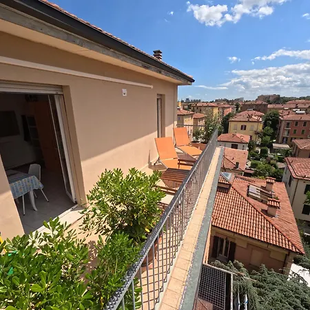 Bellavista Panoramic Terrace Con Terrazza Zona Sant Orsola Bologna